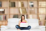Сlipart Sofa Laptop Women Computer Residential Structure   BillionPhotos