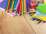 Сlipart school crayons collage template copyspace   BillionPhotos