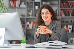 Сlipart business happy office person woman photo  BillionPhotos