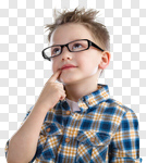 Сlipart child school genius blackboard student photo cut out BillionPhotos