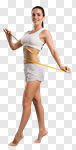 Сlipart Woman with tape measure beautiful body aesthetic medicine anti aging photo cut out BillionPhotos