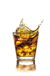 Сlipart Whisky Glass Splashing Drink Alcohol photo  BillionPhotos