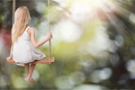 Сlipart Child on swing swing child girl tree   BillionPhotos