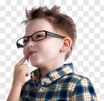 Сlipart child school genius blackboard student photo cut out BillionPhotos