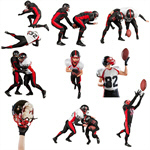 Сlipart American Football Football Football Player Catching Sport   BillionPhotos