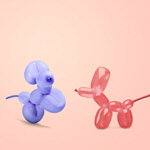 Сlipart pastel relationship abstract animal art   BillionPhotos