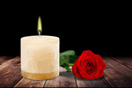 Сlipart candle funeral memorial background bereavement   BillionPhotos