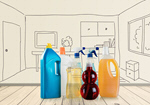 Сlipart Cleaning Chemical Bottle Plastic Container Dishwashing Detergent   BillionPhotos