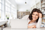 Сlipart happy laptop woman young office   BillionPhotos
