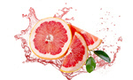 Сlipart grapefruit juice water red splash   BillionPhotos