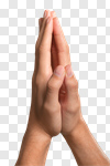Сlipart Praying Human Hand Christianity Instant Print Transfer Religion photo cut out BillionPhotos