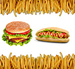 Сlipart French Fries Fast Food French Fries Fast Food Prepared Potato Food   BillionPhotos