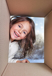 Сlipart Child view from inside of the box opening ornament dream day   BillionPhotos
