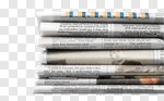 Сlipart Newspaper Magazine The Media Stack Paper photo cut out BillionPhotos