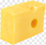Сlipart Cheese Dairy Product Swiss Cheese Portion Isolated photo cut out BillionPhotos