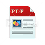 Сlipart pdf pdf icon portable document format pdf format pdf extension vector icon cut out BillionPhotos