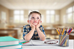 Сlipart child adhd kid classroom bored   BillionPhotos