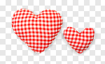 Сlipart heart red fabric button decoration photo cut out BillionPhotos
