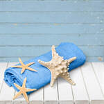 Сlipart Towel Beach Towel Bathroom Spa Treatment Blue   BillionPhotos