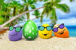 Сlipart easter travel egg beach tourism   BillionPhotos