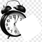 Сlipart Time Clock Alarm Clock Reminder Adhesive Note photo cut out BillionPhotos