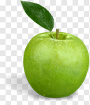 Сlipart apple food fruit green closeup photo cut out BillionPhotos