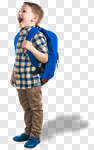 Сlipart up look child school boy photo cut out BillionPhotos