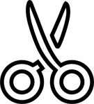 Сlipart Scissors  icon cut out BillionPhotos