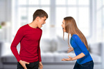 Сlipart couple fight man unhappy argument   BillionPhotos