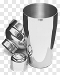 Сlipart Cocktail Shaker Cocktail Metal Isolated Silver photo cut out BillionPhotos