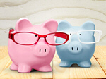 Сlipart Piggy Bank Glasses Investment Eyewear Savings   BillionPhotos