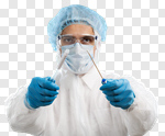 Сlipart 19 PCR Test Doctor Ppe photo cut out BillionPhotos