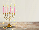Сlipart hanukkah background brass bright burning   BillionPhotos