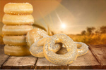Сlipart Bagel Bread Food Freshness Two Objects   BillionPhotos