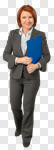 Сlipart Businesswoman Standing Women Isolated Full Length photo cut out BillionPhotos