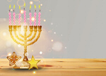 Сlipart hanukkah background brass bright burning   BillionPhotos