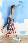 Сlipart painting changing barefoot applying apartment photo  BillionPhotos