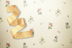 Сlipart gold ribbon advertising background banner   BillionPhotos
