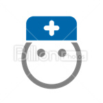 Сlipart Nurse Healthcare And Medicine Red Cross Shape Medical vector icon cut out BillionPhotos