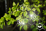 Сlipart molecule plant chemical food green   BillionPhotos