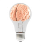 Сlipart Brain Light Bulb Creativity Lighting Equipment Ideas 3d  BillionPhotos