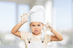 Сlipart child making cake fun bread   BillionPhotos