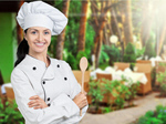 Сlipart Chef Women Female Chef's Whites Cap   BillionPhotos