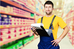 Сlipart supermarket worker men mechanic manual worker   BillionPhotos