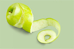 Сlipart Apple Peel Peeled Peeling Granny Smith Apple   BillionPhotos
