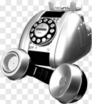 Сlipart Telephone Old Retro Revival Isolated 1940-1980 Retro-Styled Imagery photo cut out BillionPhotos