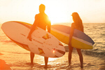 Сlipart Surfing California Beach Sunset San Diego - California   BillionPhotos