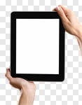 Сlipart tablet hand pad media people photo cut out BillionPhotos