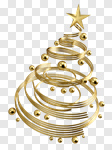Сlipart Christmas Christmas Decoration Tree Christmas Ornament Contemporary 3d cut out BillionPhotos