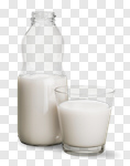 Сlipart Milk Glass Milk Bottle Bottle Dairy Product photo cut out BillionPhotos